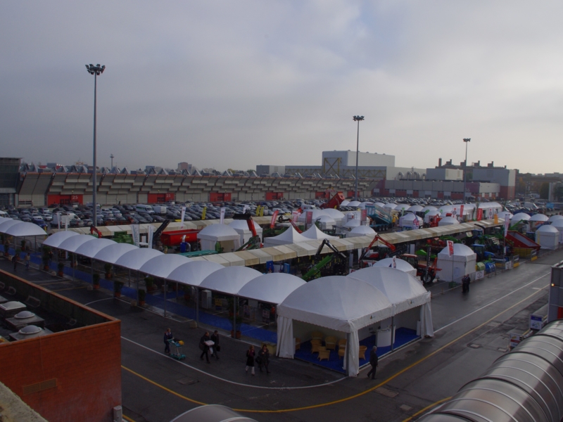 Arcostrutture per fiera Eima - Fiera di Bologna